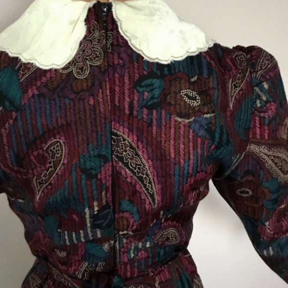 Act I New York Vintage Collared Dress Size 3 - Picture 3 of 7